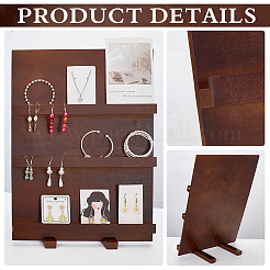 Деревянные стенды для карточек мест&nbsp;AJEW-WH0270-254