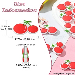 20шт силиконовые фокусные бусины&nbsp;SIL-CJ0001-82