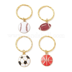 Брелоки из эмалированного сплава на спортивную тематику&nbsp;KEYC-JKC01466