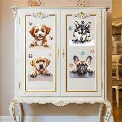 3 лист 3 стиля ПВХ водонепроницаемые декоративные наклейки&nbsp;DIY-WH0404-092