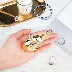 Украшения домашнего дисплея фарфора слона DJEW-FG0001-09