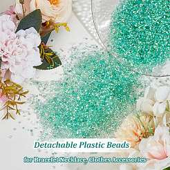 Съемные пластиковые бусины&nbsp;DIY-WH0430-683A-06