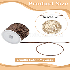 17 ярд корейского вощеного полиэфирного шнура&nbsp;OCOR-LP0001-46