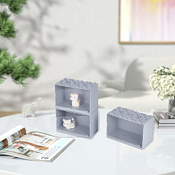 Прямоугольная акриловая витрина для минифигурок ODIS-WH0025-223A