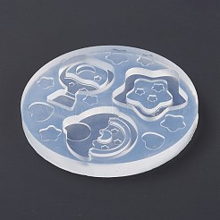 Силиконовые Молды для пищевых продуктов в форме звезд&nbsp;X-DIY-I086-01