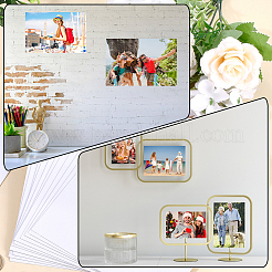 Алюминиевая термотрансферная печать пустая индикаторная пластина&nbsp;DIY-CP0013-28B