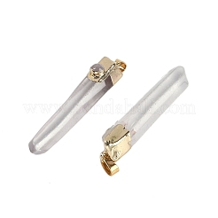 Большие подвески из кристаллов натурального кварца со смешанными камнями&nbsp;G-C140-11