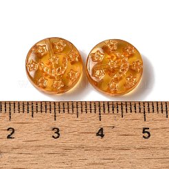 Прозрачные бусины лэмпворк&nbsp;LAMP-P065-04A-11