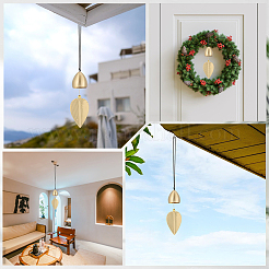 Латунные подвески-колокольчики&nbsp;HJEW-WH20816-010G-F