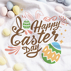 Самоклеящийся трафарет для шелкографии&nbsp;DIY-WH0338-234