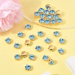 Preciosa® maxima crystal в пришивной чашке&nbsp;Y-PRC-SS39-60000-G