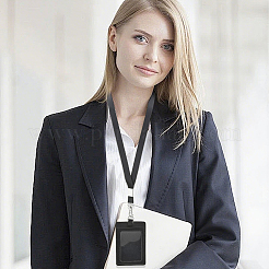 2шт прямоугольный держатель удостоверения личности из искусственной кожи&nbsp;AJEW-SC0031-19