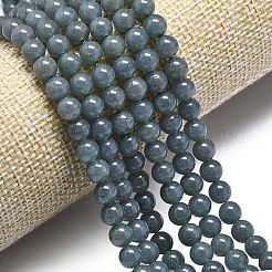 Натуральный Malaysia нефритовые бусы пряди&nbsp;G-L645-C01-6mm-09