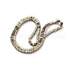 Гальванические бусины из натуральной лавы&nbsp;G-A256-B01-02C