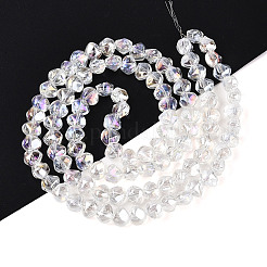 Гальванизируйте прозрачное стекло бисер нитей&nbsp;X-EGLA-N017-05A-A01