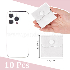 10шт бархатные мешочки для украшений AJEW-NB0005-66G