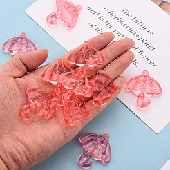 Прозрачные акриловые подвески&nbsp;TACR-T024-01B-910