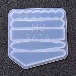 Зажим для волос силиконовые Молды&nbsp;DIY-D046-06