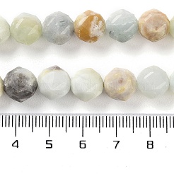 Натуральный цветок амазонитовые бусины пряди&nbsp;G-NH0021-A01-02