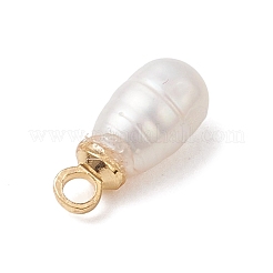 Натуральные культивированные пресноводные жемчужные рисовые подвески&nbsp;PALLOY-JF04868