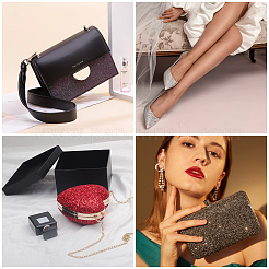 Искрится искусственная кожа&nbsp;AJEW-GF0001-53C