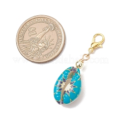 Подвески с принтом в виде ракушек каури&nbsp;HJEW-JM03787