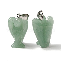 Естественный зеленый авантюрин подвески&nbsp;G-C095-03P-05