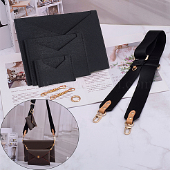 3 шт. 3-х стильный конверт-органайзер для кошелька из шерстяного фетра&nbsp;FIND-WR0006-70A