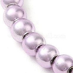 Стеклянные бусины с гальваническим покрытием &nbsp;EGLA-C007-10F