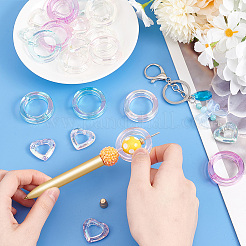 24шт 8 стиля покрытия акриловых бусин&nbsp;FIND-PH0022-04