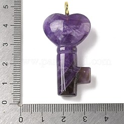 Подвески из натурального аметиста &nbsp;G-C274-05G