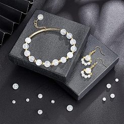 82 шт. нити бусин из натурального селенита 3-х размеров&nbsp;G-CA0001-02