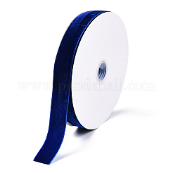 Бархатная лента&nbsp;SRIB-WH0006-18T