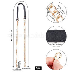 Ремни сумки из искусственной кожи&nbsp;FIND-WH0114-25B