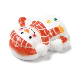 Кабошоны из непрозрачной смолы с рождественской тематикой&nbsp;RESI-E043-01G