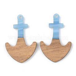 Подвески из смолы и ореха&nbsp;RESI-S389-061A