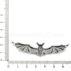 Большие подвески из эмали из сплава на Хэллоуин&nbsp;ENAM-L050-01AS-02