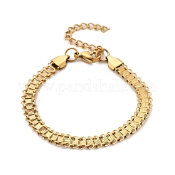 Браслеты-цепочки из нержавеющей стали 304&nbsp;BJEW-P351-01D-G