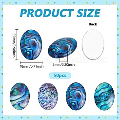 50шт кабошоны лэмпворк&nbsp;LAMP-PH0001-45