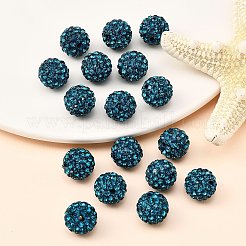 Бусины с класс А стразами&nbsp;RB-B027-21