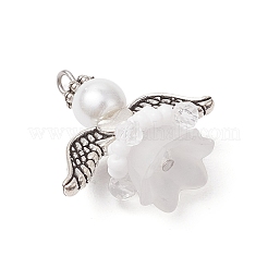 Подвески-ангелы из стеклянных бисеров&nbsp;PALLOY-MZ00714-01