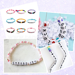 5 стиль прозрачные и непрозрачные акриловые бусины&nbsp;MACR-SP0001-12A