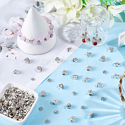 180 шт. 6 цвета тибетский стиль сплав европейские бусины&nbsp;TIBEB-PA0001-14