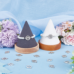 32 шт. 4 стиля сплава кристаллов стразы соединительные подвески&nbsp;FIND-SC0007-40