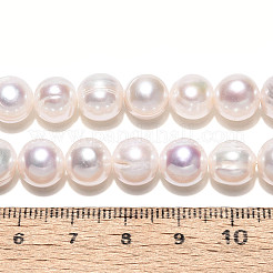 Нити из натурального культивированного пресноводного жемчуга&nbsp;PEAR-N013-09D