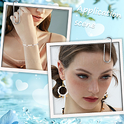 120 шт. 4-х цветные подвески из нержавеющей стали 304&nbsp;STAS-SC00008-85