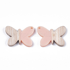 Подвески из смолы и дерева&nbsp;RESI-S358-44D