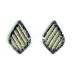 Слезинка своими руками с полосатым кулоном силиконовые Молды&nbsp;LS-DIY-I099-40