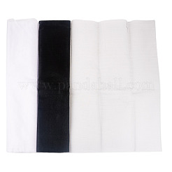 2 рулон полиэфирной ткани 2 цветов&nbsp;AJEW-TA0002-65A-04