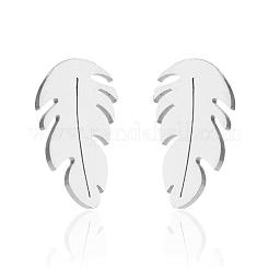 201 комплект из ожерелий и серег-гвоздиков из нержавеющей стали&nbsp;FS-WGB00D6-08